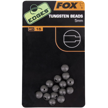 FOX -  Tungstenové korálky 5mm - VÝPRODEJ
