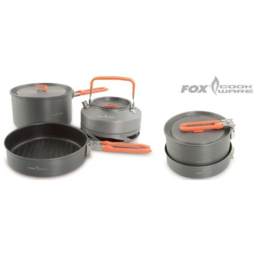 FOX - Sada 2x hrnec + pánvička + konvice Cookware med 4-piece medium cookset