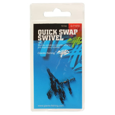 Giants fishing Rychlovýměnný obratlík Quick Swap Swivel