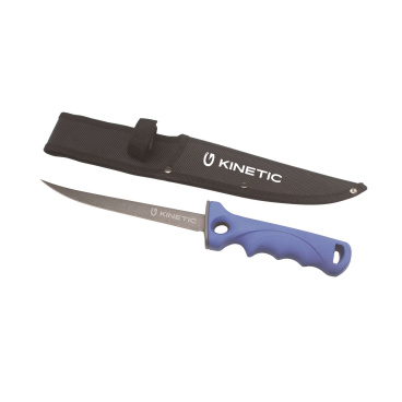 Kinetic - Nůž Fillet knife soft grip 7´´blue/black