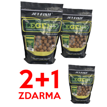 JET FISH - Boilies Legend range 1kg 20mm 2+1 ZDARMA