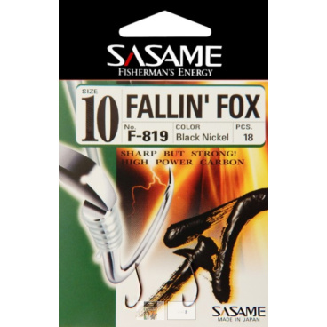 SASAME - Háčky  FALLIN FOX s lopatkou - VÝPRODEJ