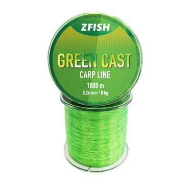 ZFISH Vlasec Green Cast Carp Line 1000m