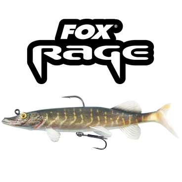 Fox Rage - Nástraha Replicant pike 25cm / 155g - Natural pike - VÝPRODEJ