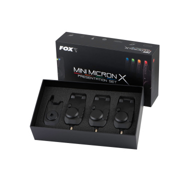 FOX - Sada signalizátorů s příposlechem Mini micron X 3 rod set