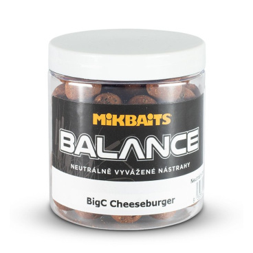 Mikbaits - Balance boilie BigC Cheeseburger 24mm 250ml - VÝPRODEJ